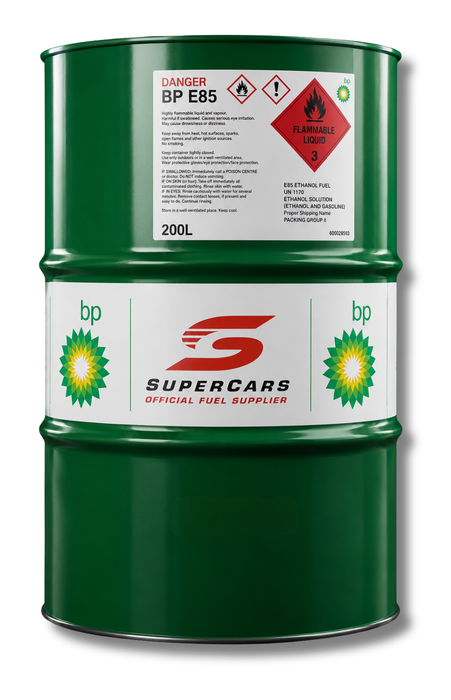 BP E-85 Fuel 200L Drum